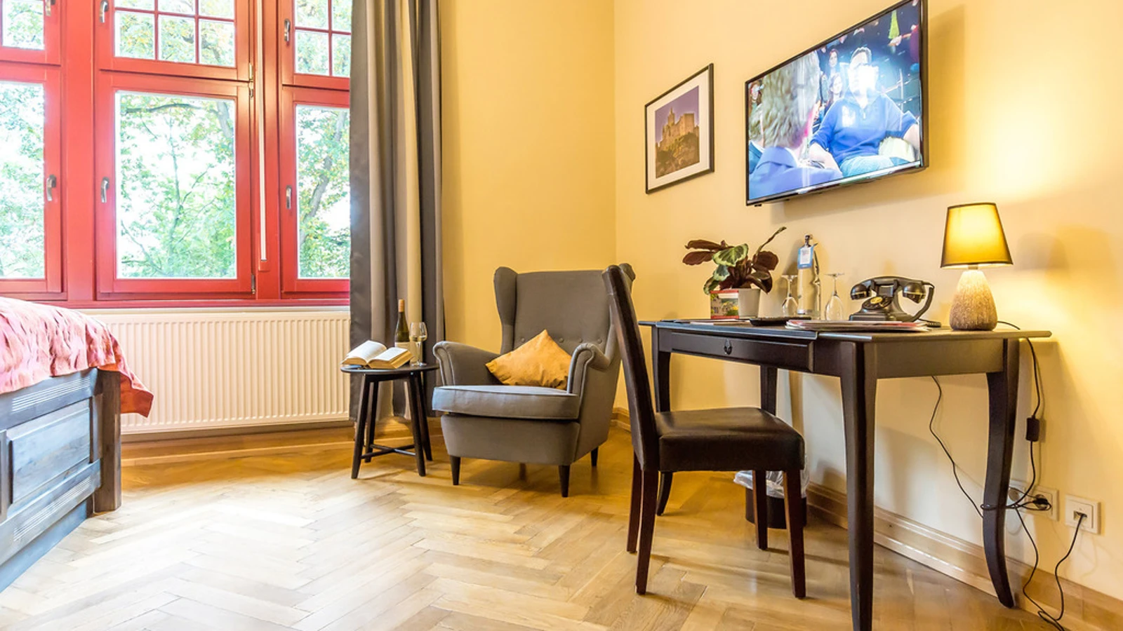 Lichtakzente im Zimmer