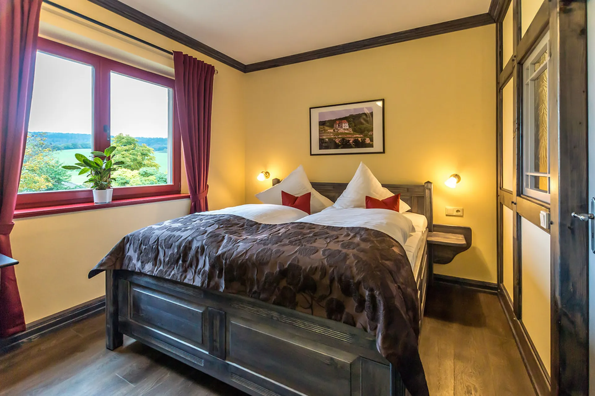Hotelzimmer im Waldschlösschen